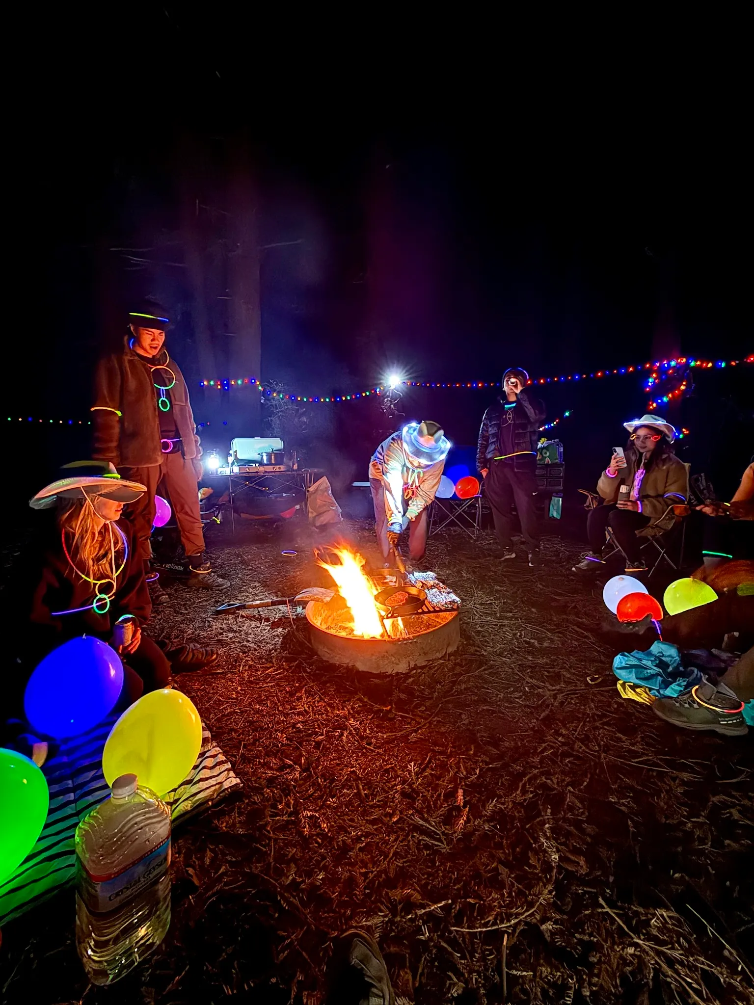 <em>Glow party!</em>